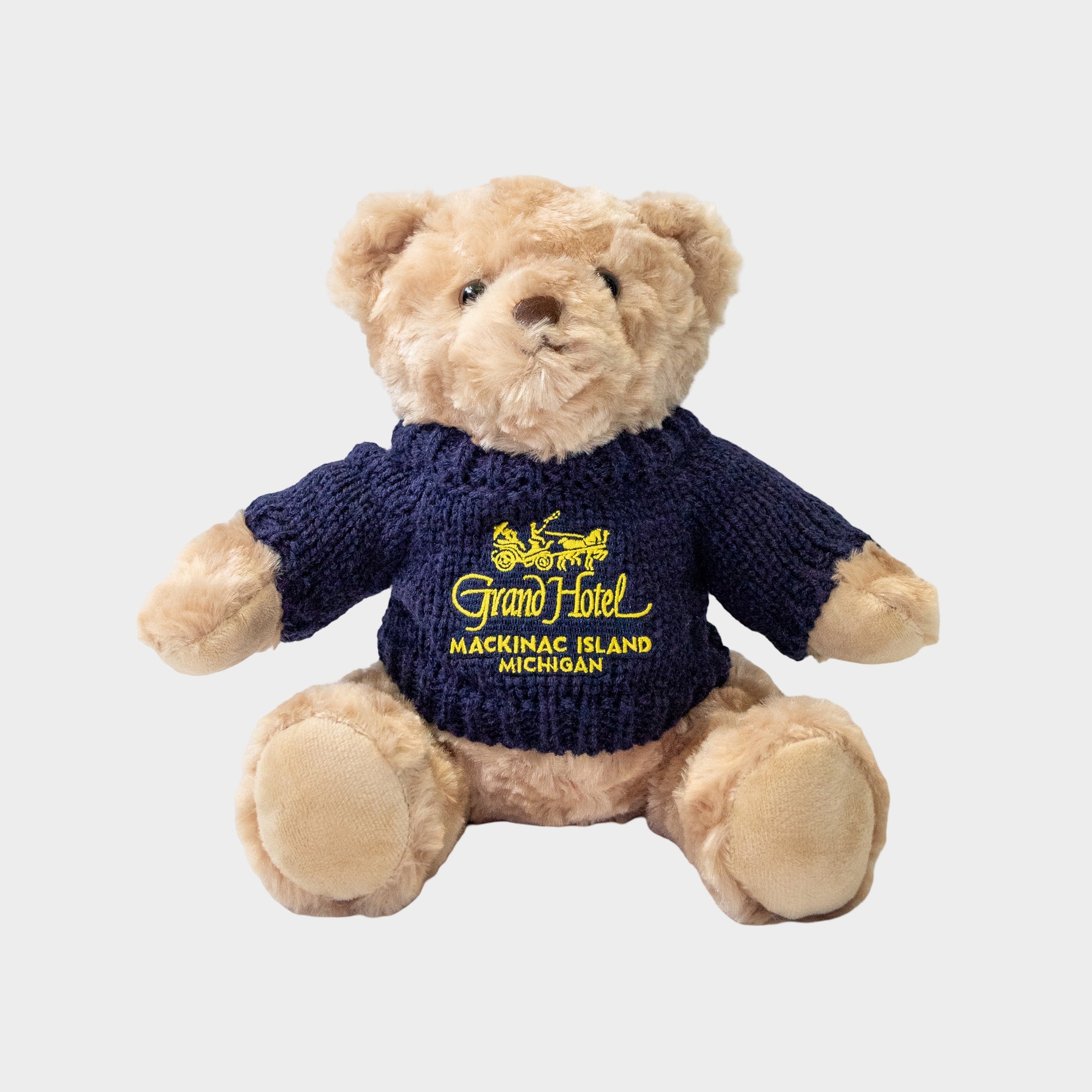 Teddy Bear with Grand Hotel Sweater - Navy