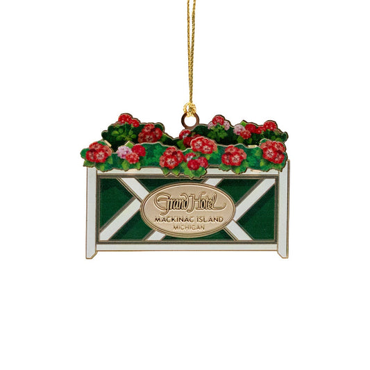 Ornament - Geranium Planter Box