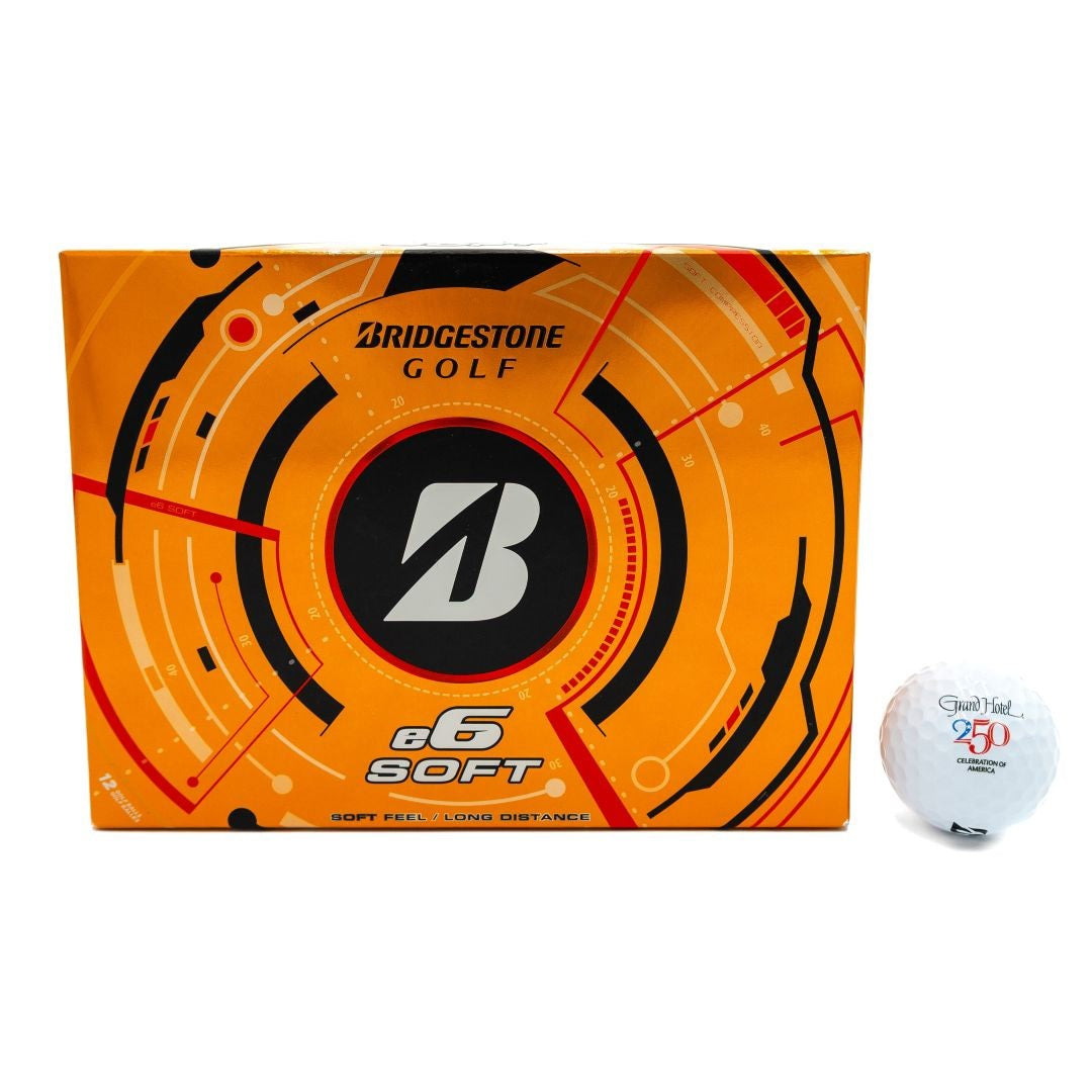 Golf Balls - Bridgestone e6 Soft Dozen with 250th Logo