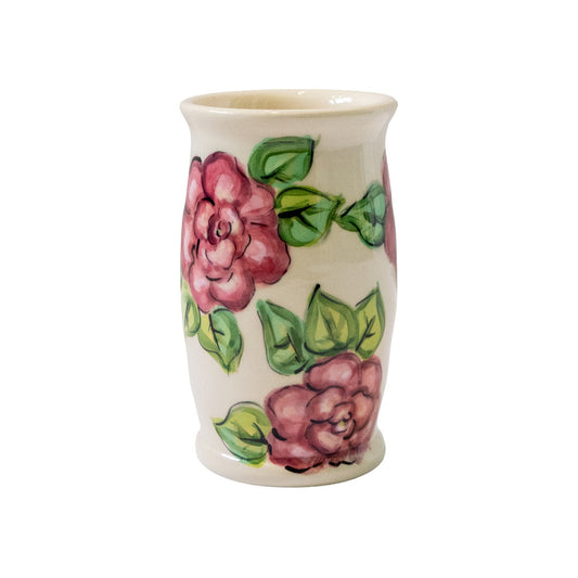 Camellia Rose - Vase 4in Tall