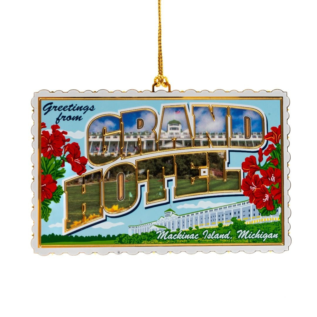 Ornament - Brass Post Card