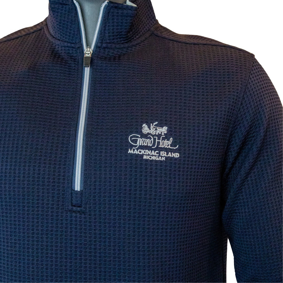 Apparel - Men's Quarter Zip Straight Down Optic