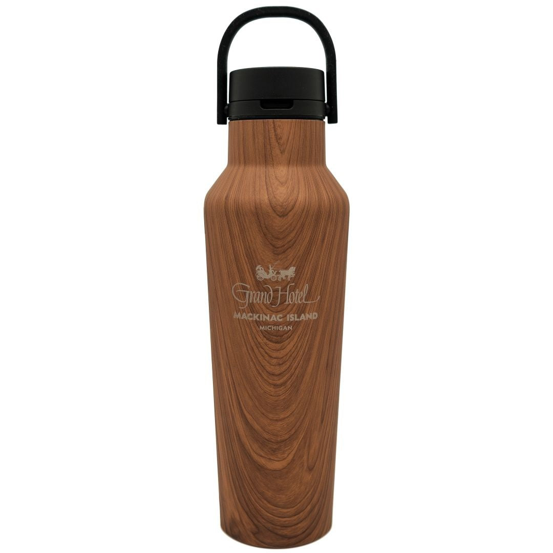 Drinkware - Corkcicle Sport Canteen Walnut Wood