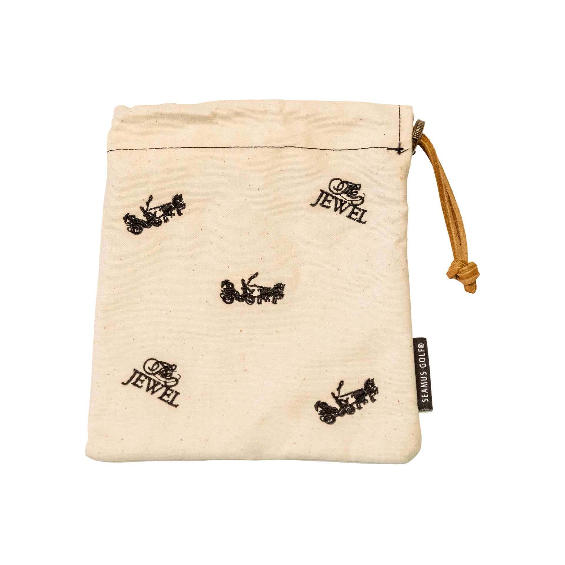 Canvas Drawstring Pouch - The Jewel and Grand Hotel Logos
