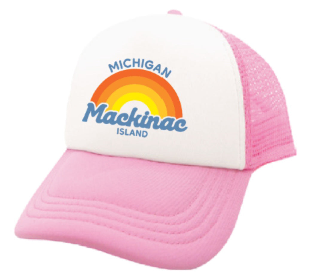 Mackinac Island Cap - Youth Sun Foam Trucker