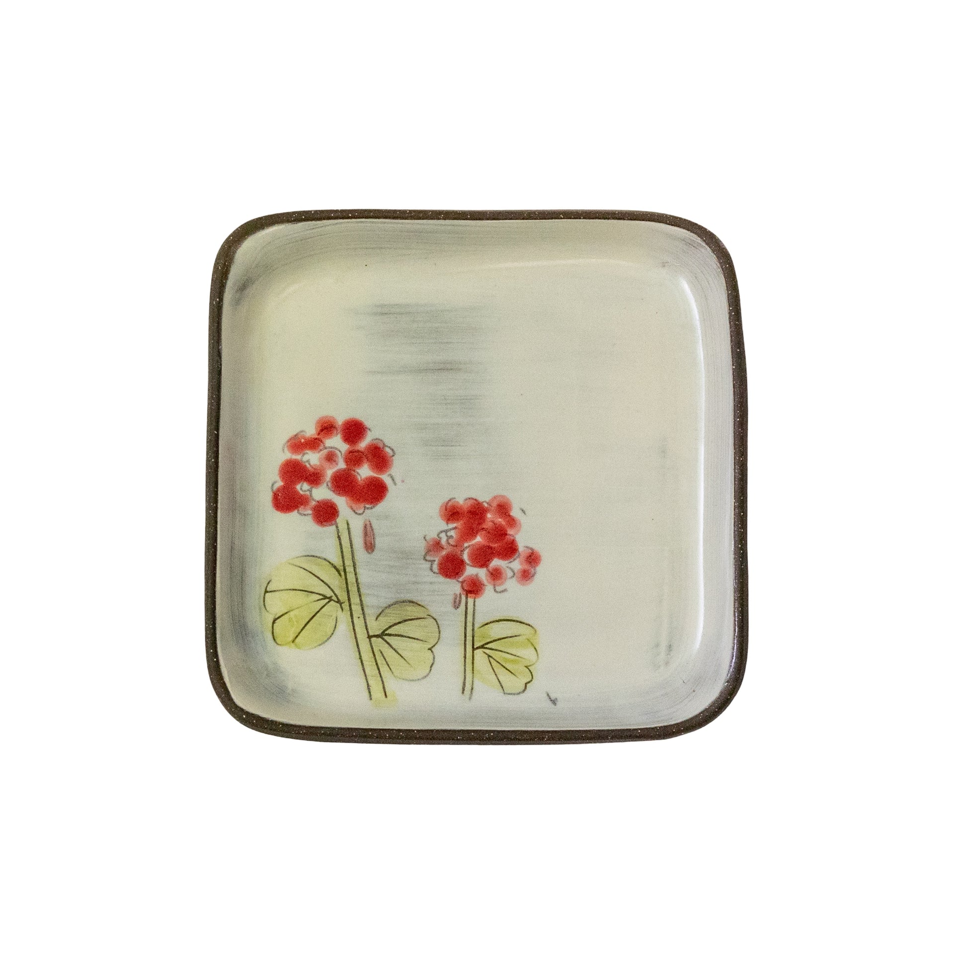 Geranium - Square Plate
