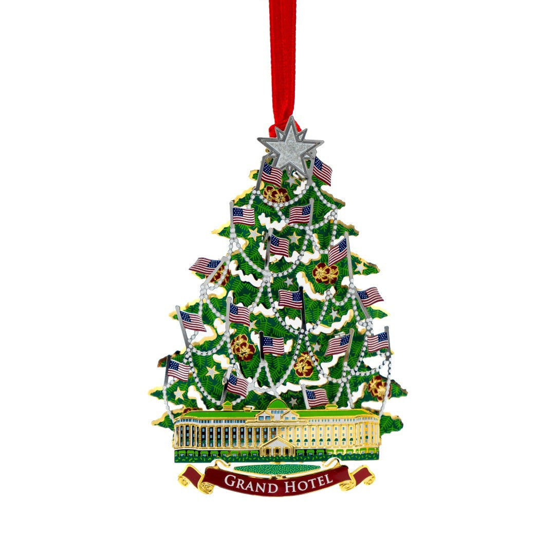 Ornament - Grand Hotel Patriotic Tree