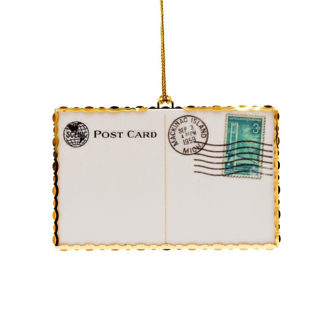 Ornament - Brass Post Card