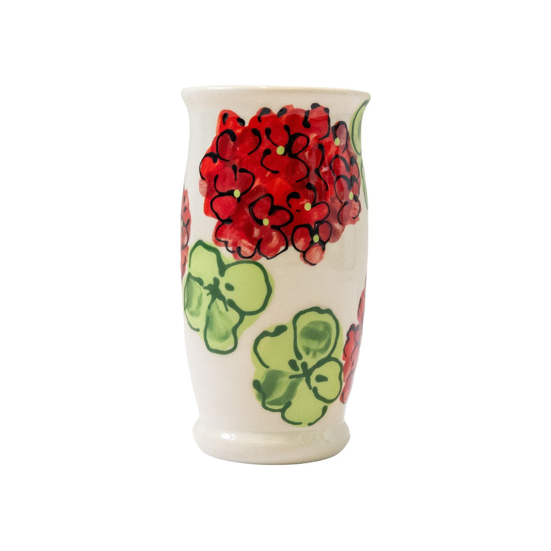 Geranium - Vase 4in Tall