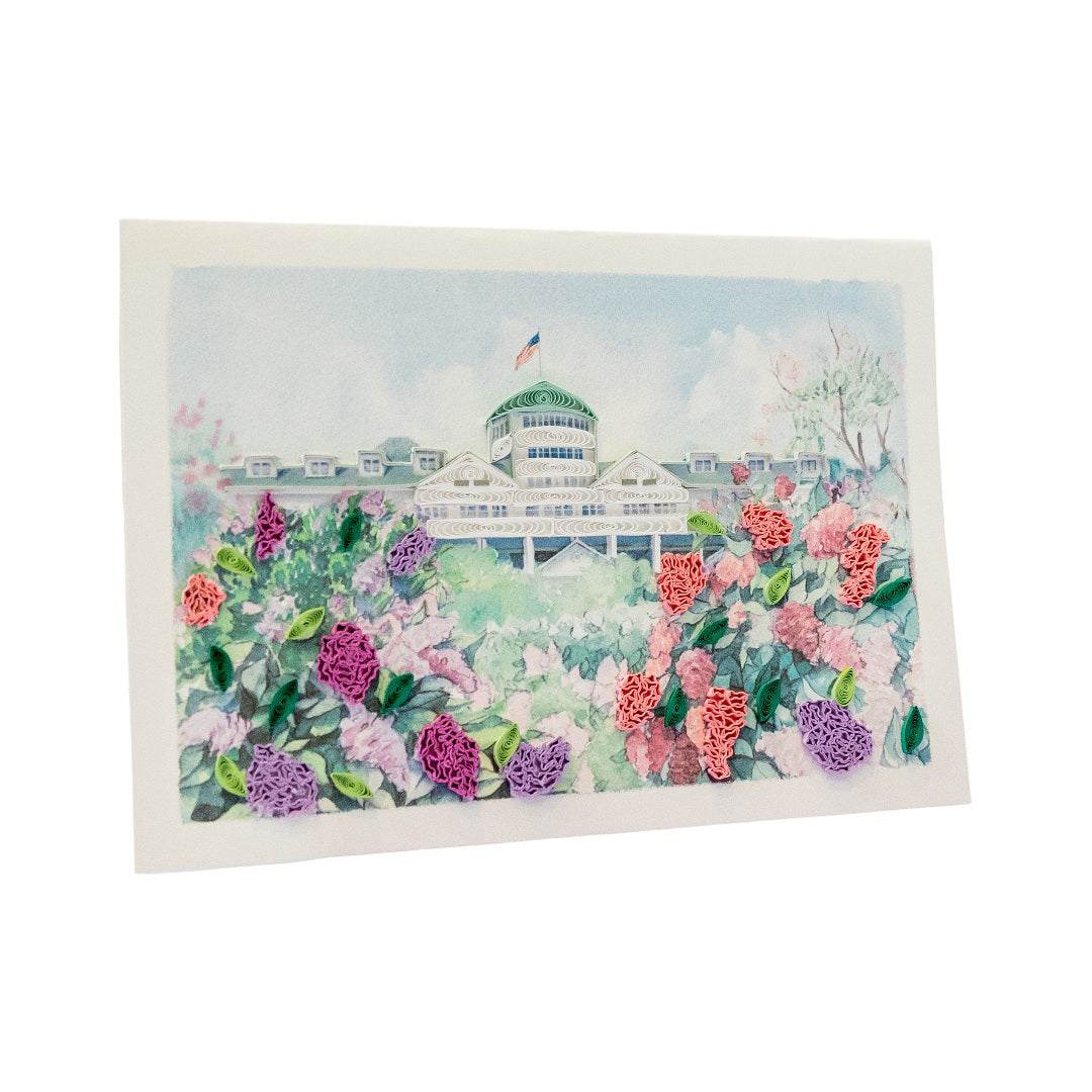 Lilacs - Quilling Card