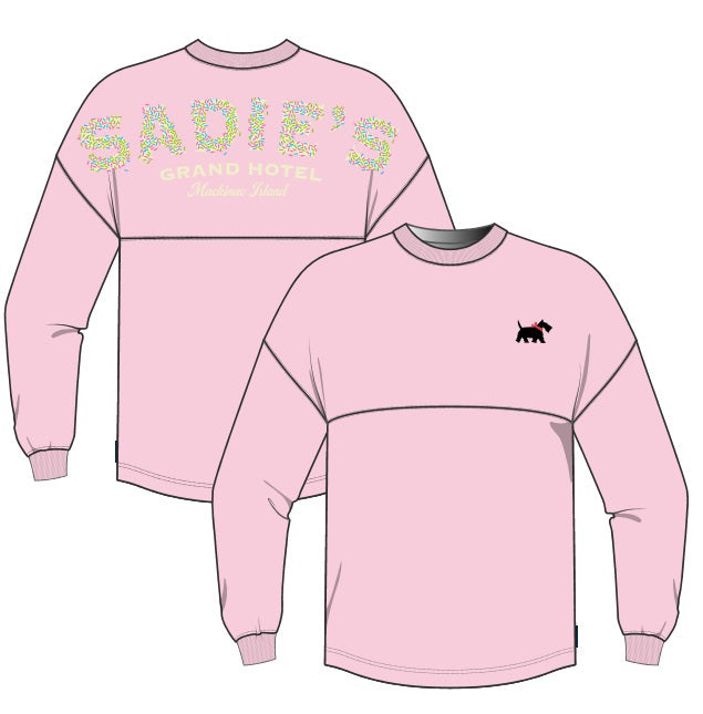 Apparel - Sadie's Sprinkles Spirit Jersey Pink Sorbet