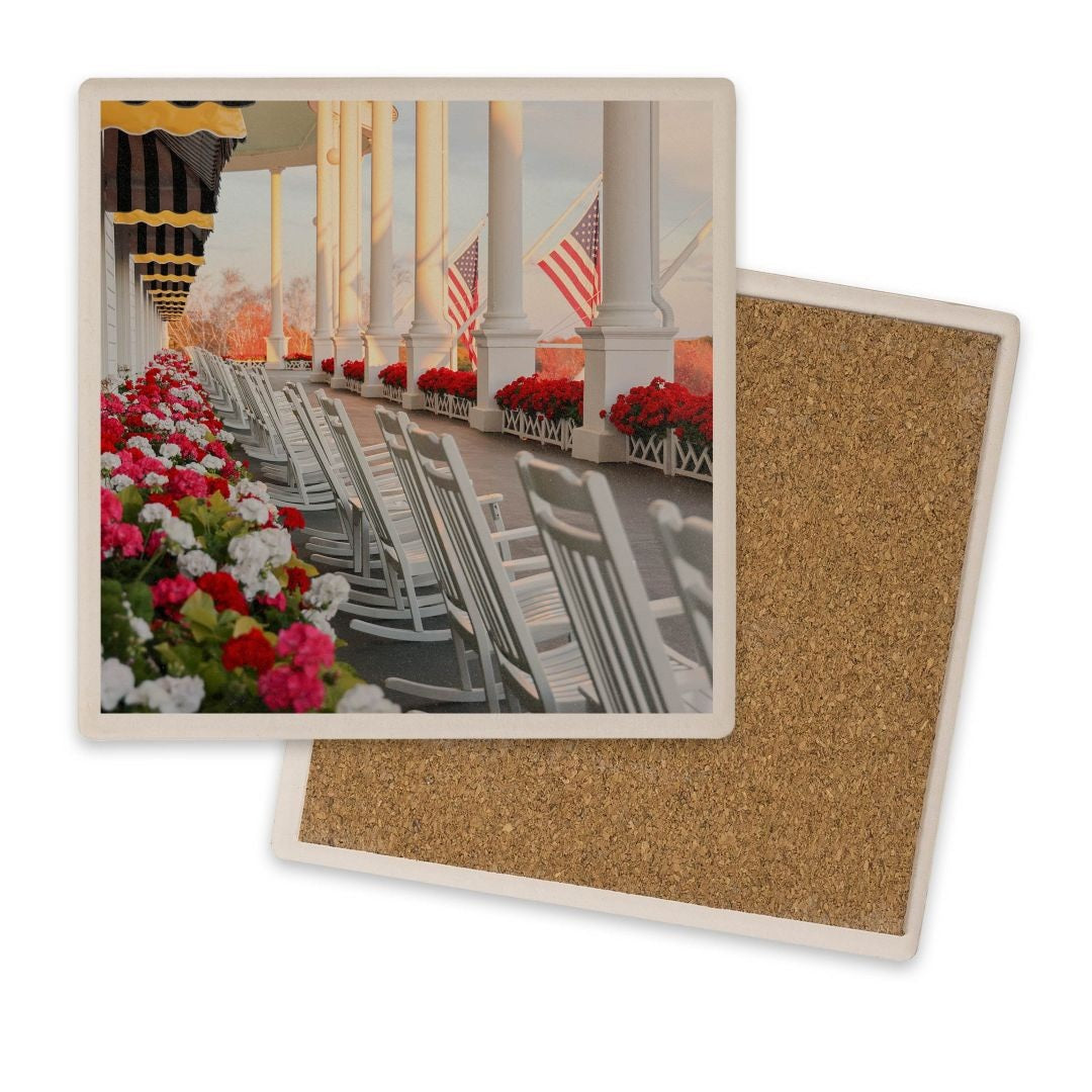 Front Porch Fall - Coaster