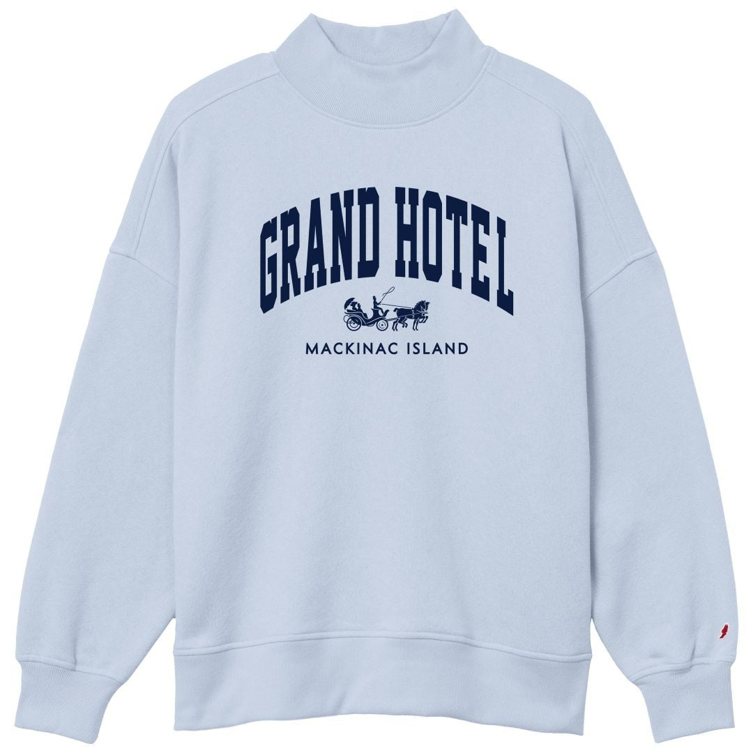 Apparel - Grand Hotel Mock Neck Crew