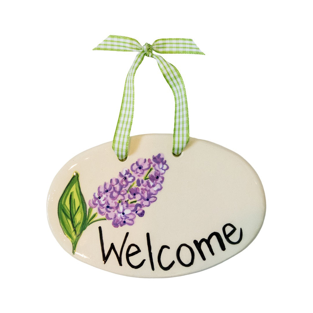 Lilac - Welcome Sign