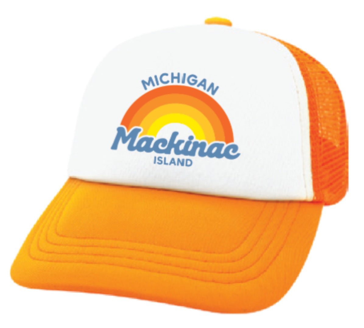 Mackinac Island Cap - Youth Sun Foam Trucker