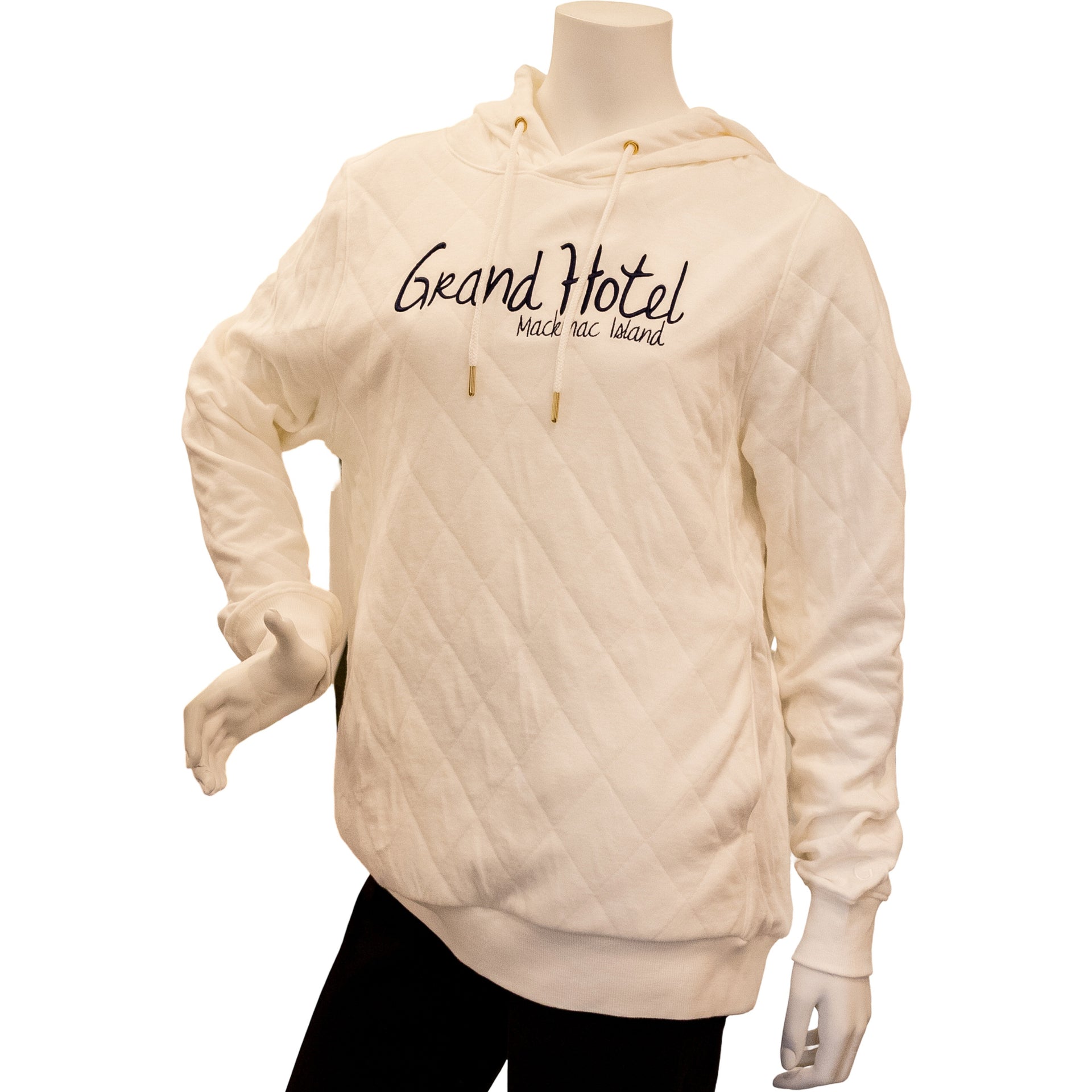 Grand Hotel Apparel - Quilted Pullover with Hood