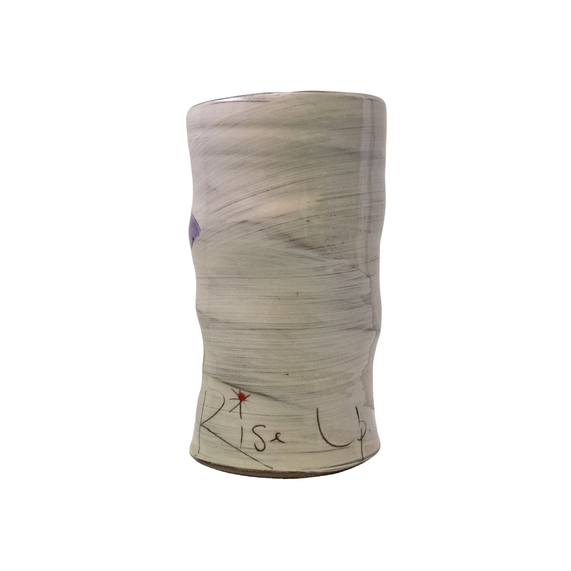 Tulips Rise Up - Round Vase