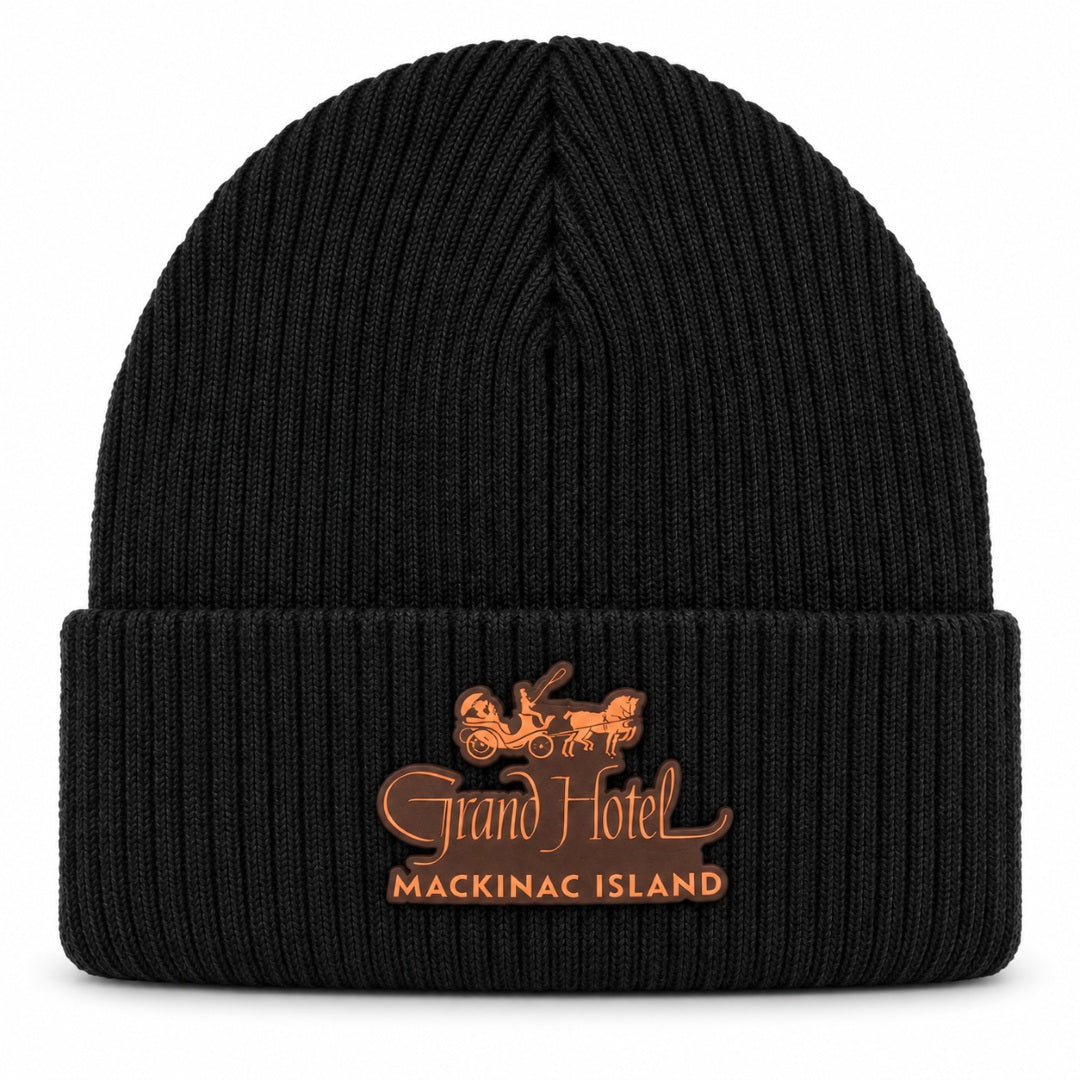 Beanie - Stretchable Knit Grand Hotel Logo