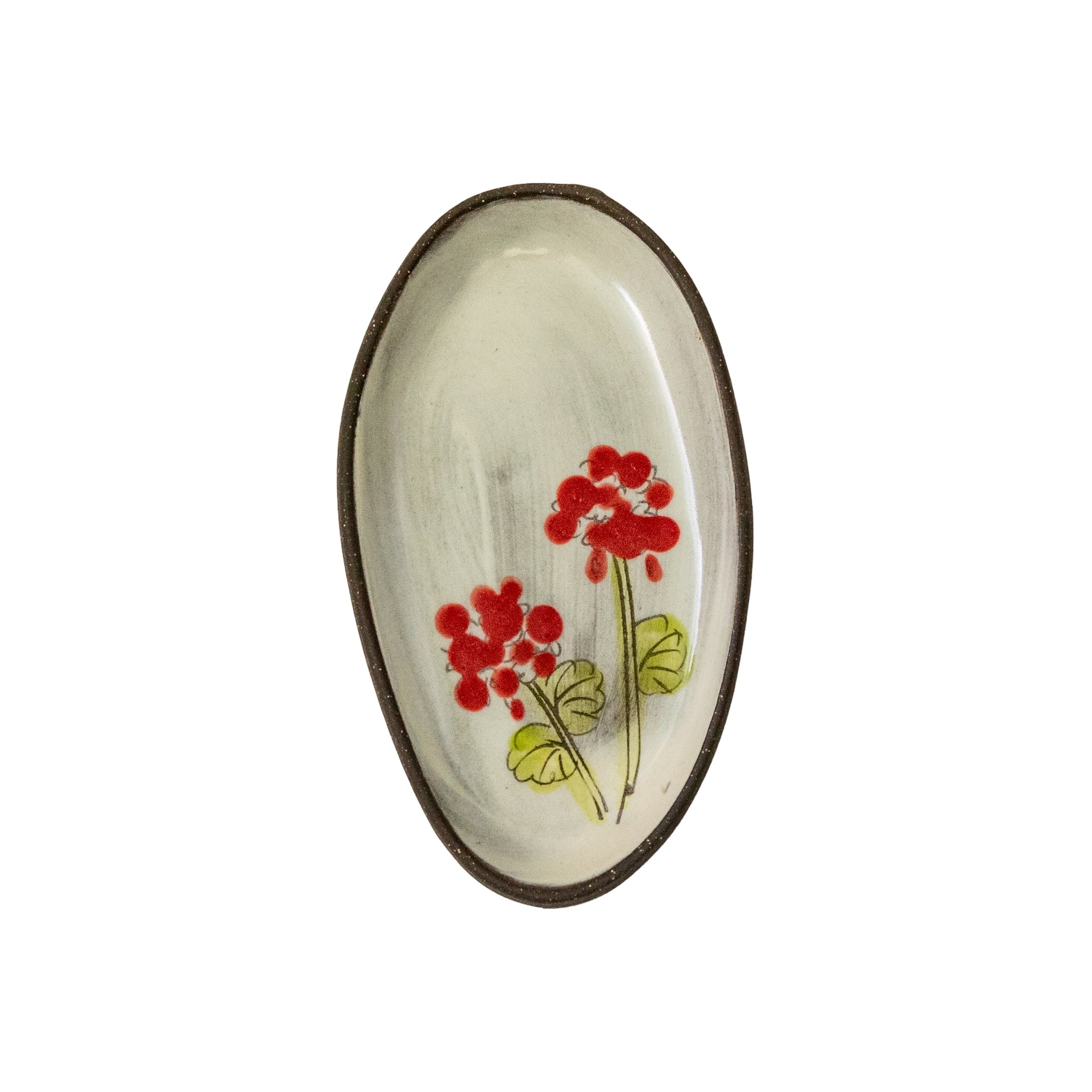 Geranium - Mini Oval Tray