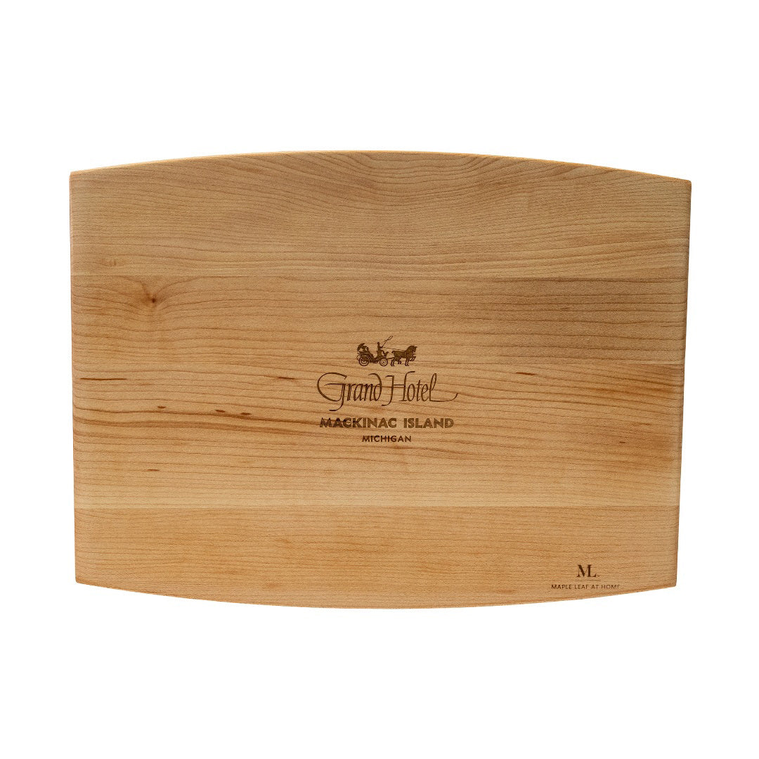 Wood Arched Cutting and Cheeseboard with Hotel