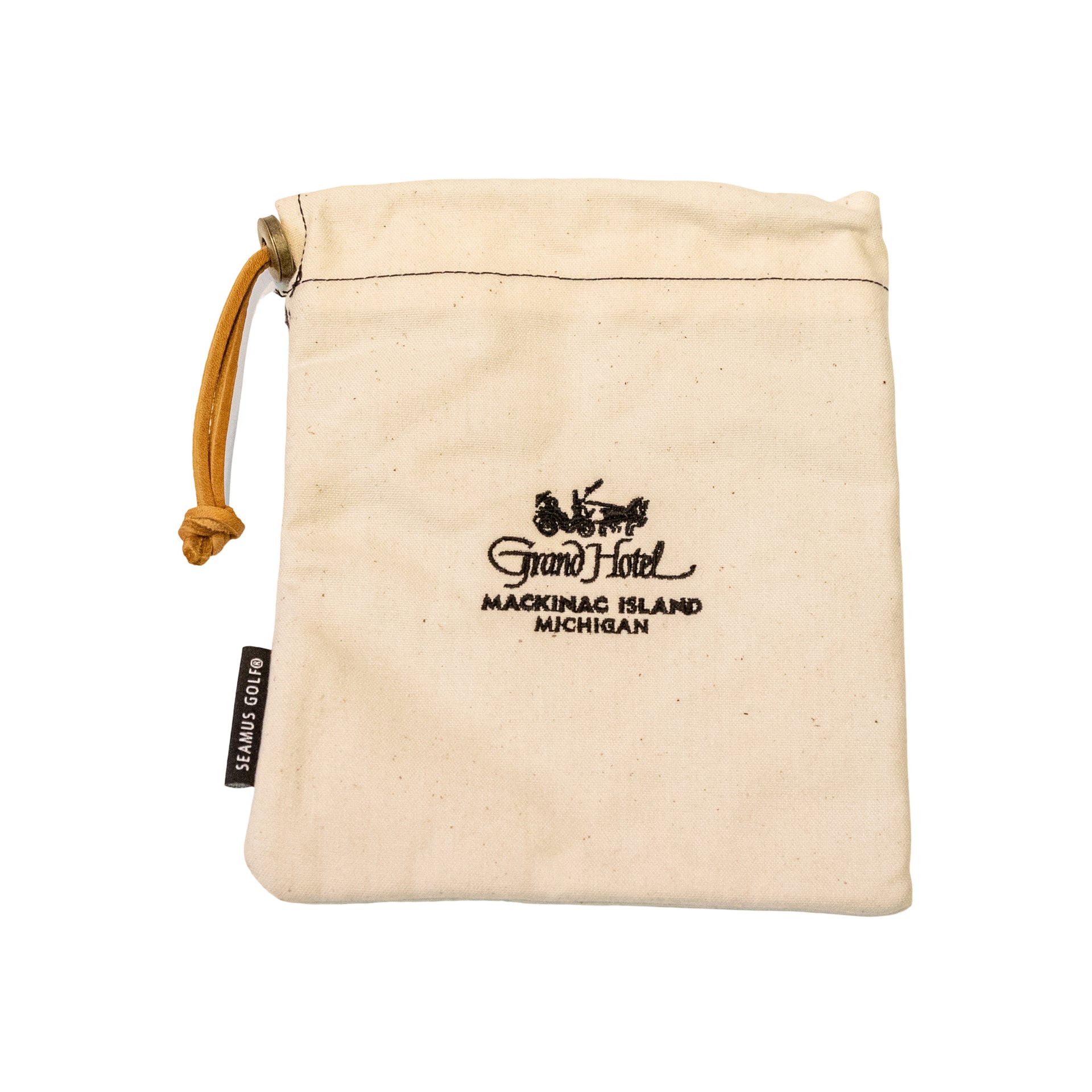 Canvas Drawstring Pouch - The Jewel and Grand Hotel Logos