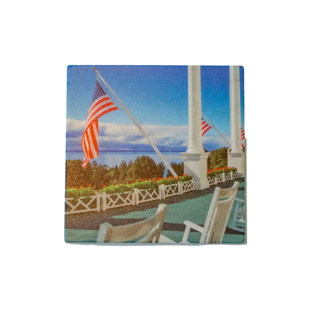Marble Coaster - Front Porch