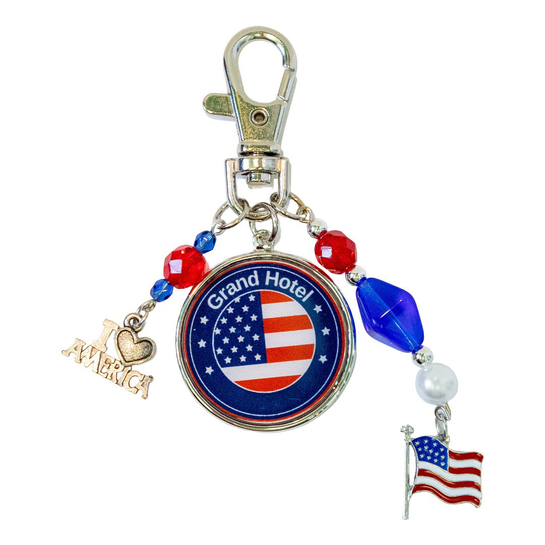 Purse Charm Patriotic - Grand Hotel