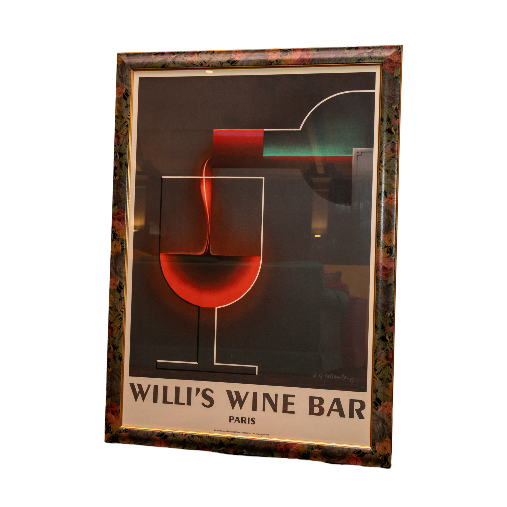 Willie's Wine Bar Poster