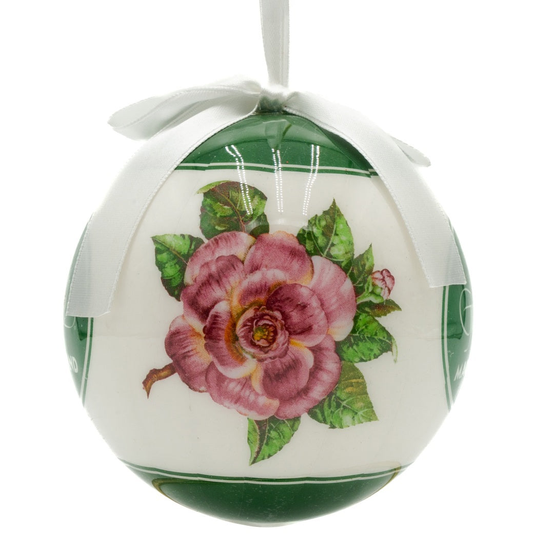 Ornament - Camellia Rose Ball