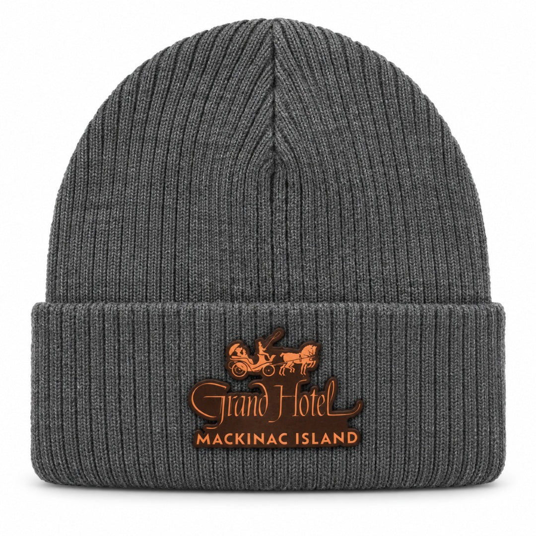Beanie - Stretchable Knit Grand Hotel Logo