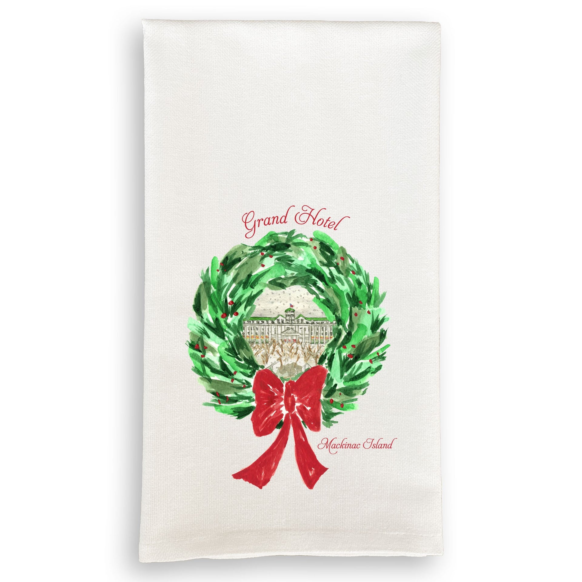 Kitchen Towel - Wreath
