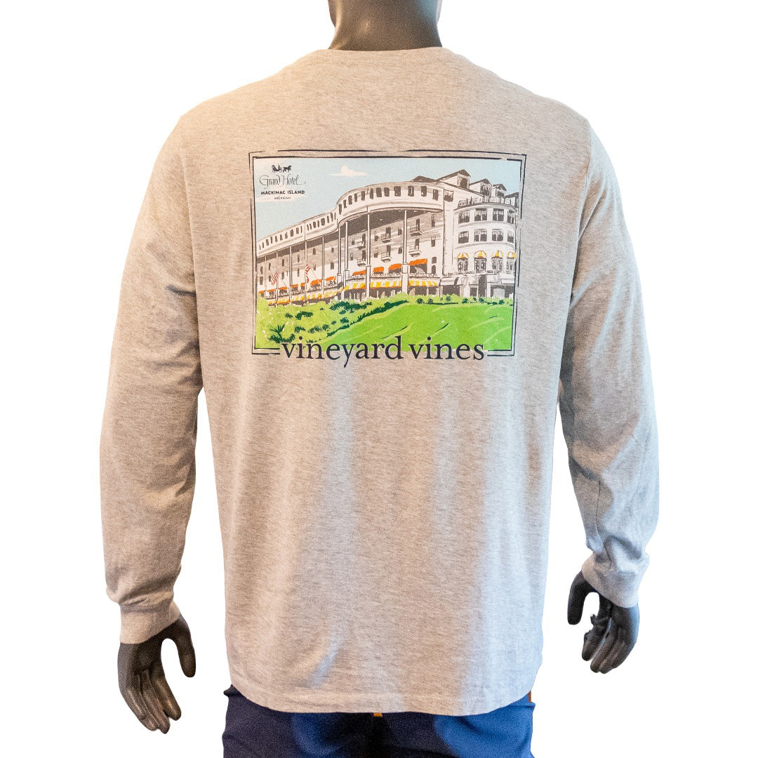 Apparel - Vineyard Vines Grand Hotel Men's Long Sleeve Tee