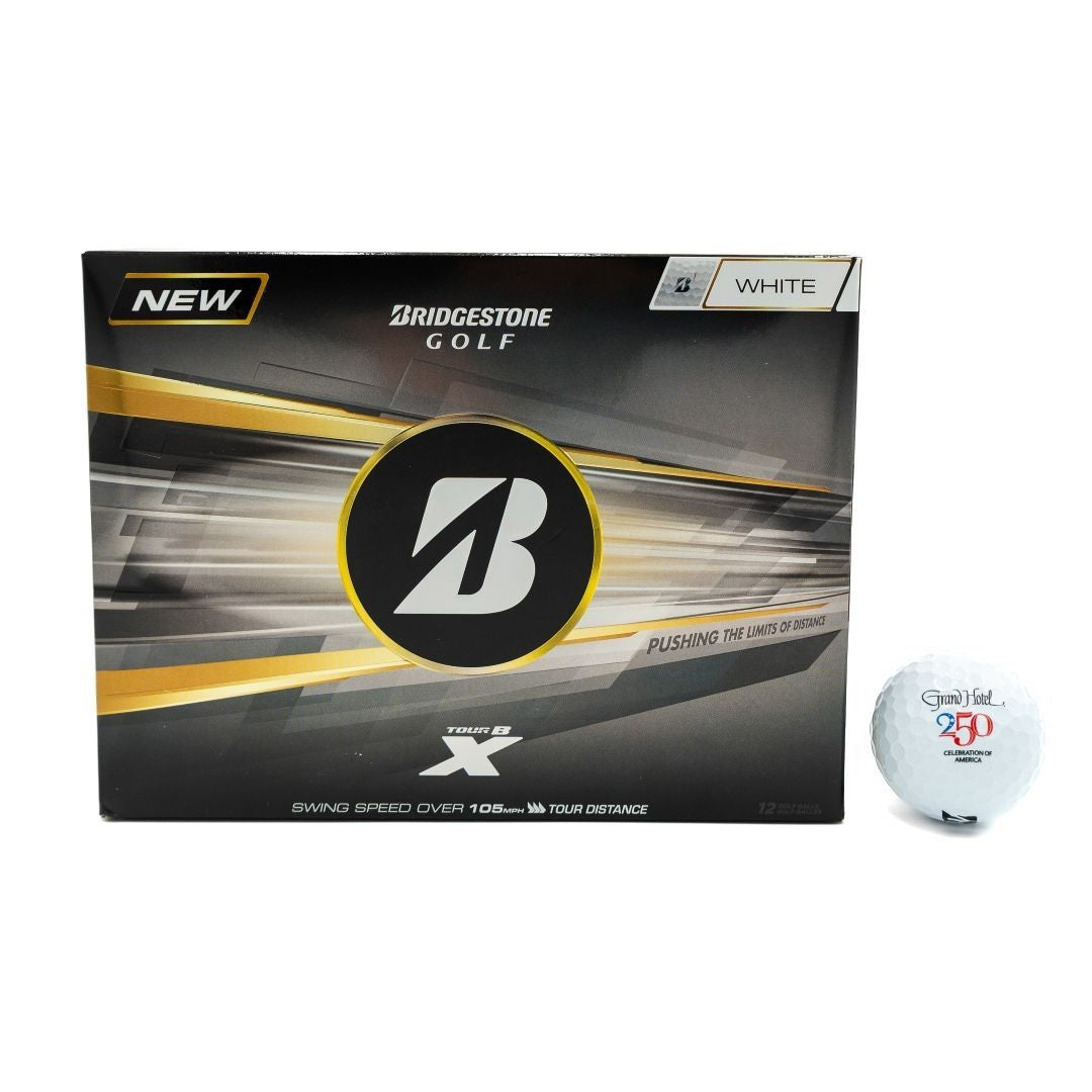 Golf Balls - Bridgestone Tour B X Dozen with 250th Logo