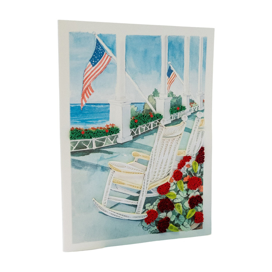 Front Porch - Quilling Card