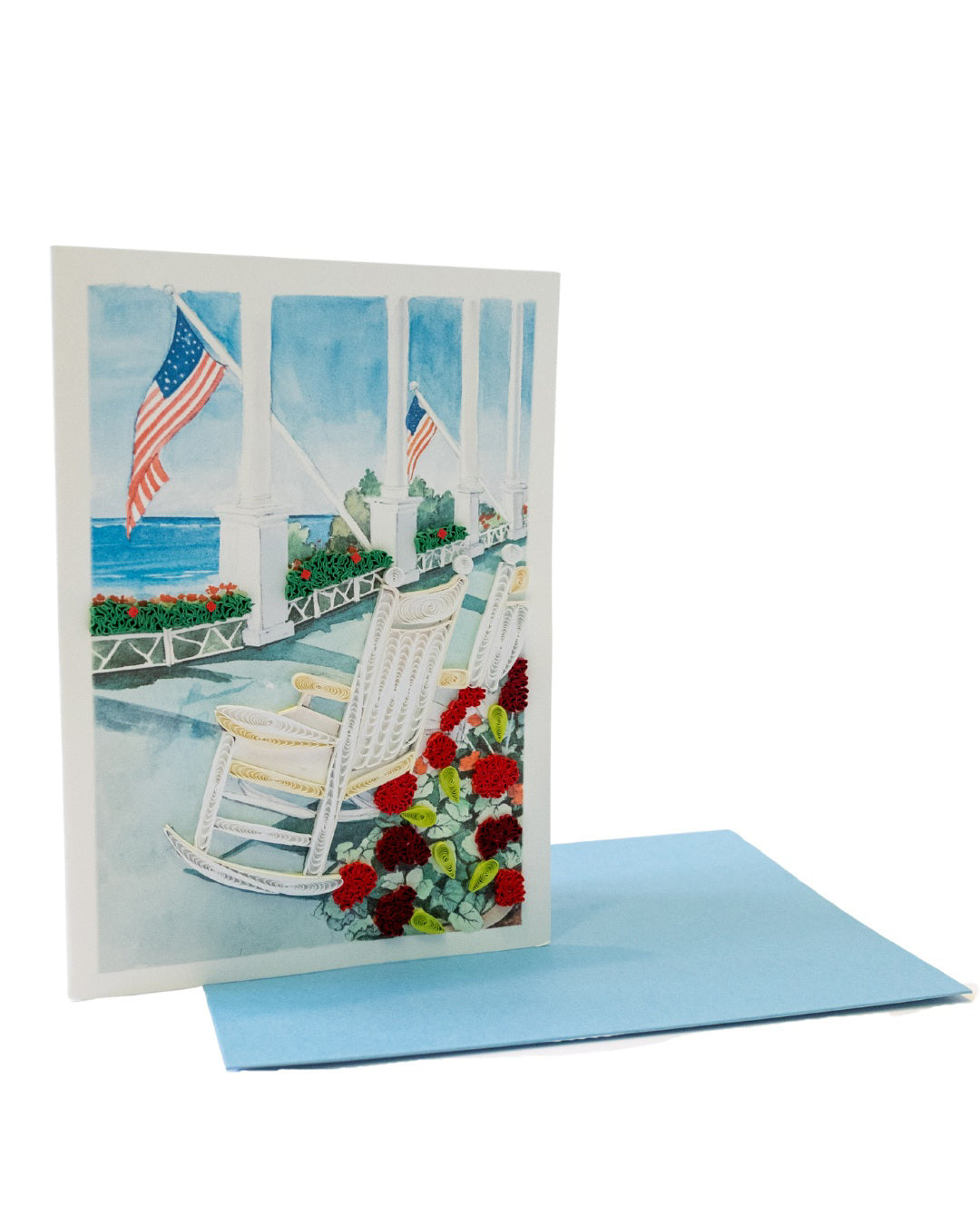Front Porch - Quilling Card