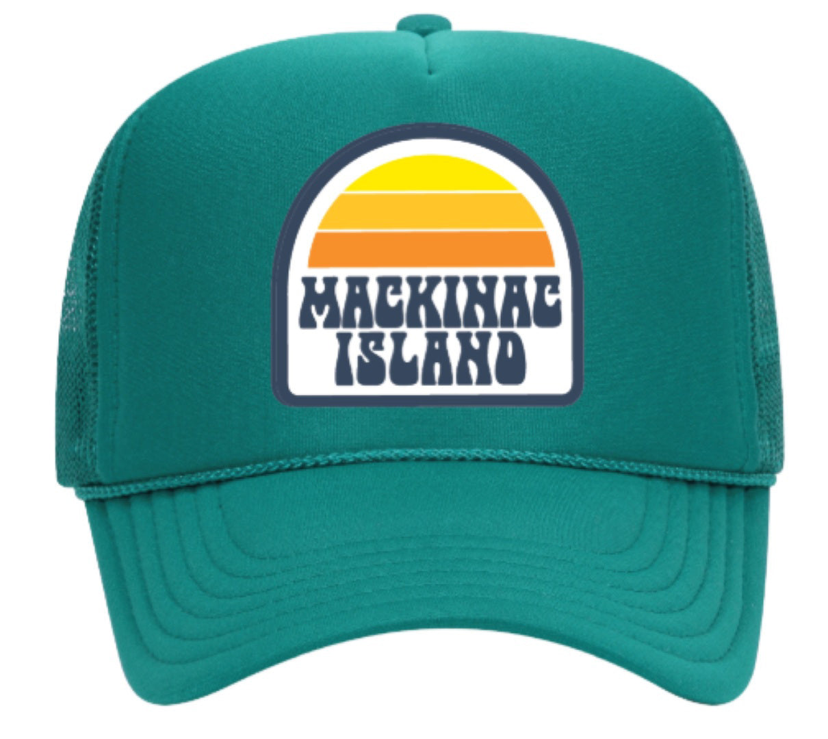 Mackinac Island Cap - Sunshine Foam Trucker