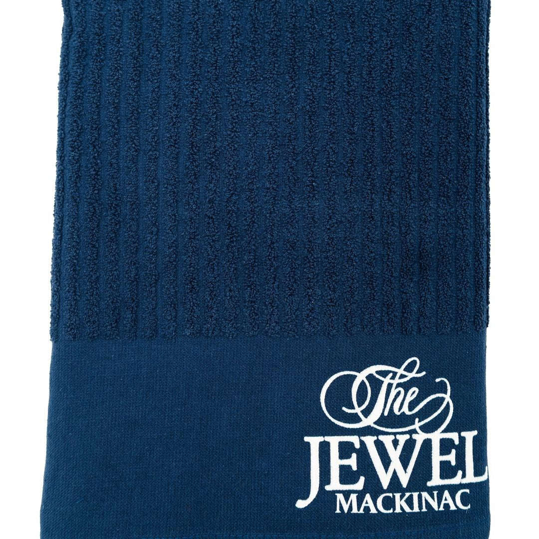 Golf Towel - Mini with Built-in Club Brush and Magnet