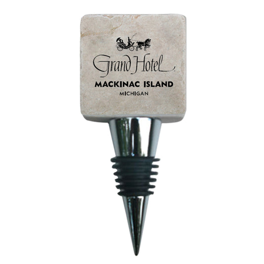 Bottle Stopper Marble - Grand Hotel Logo