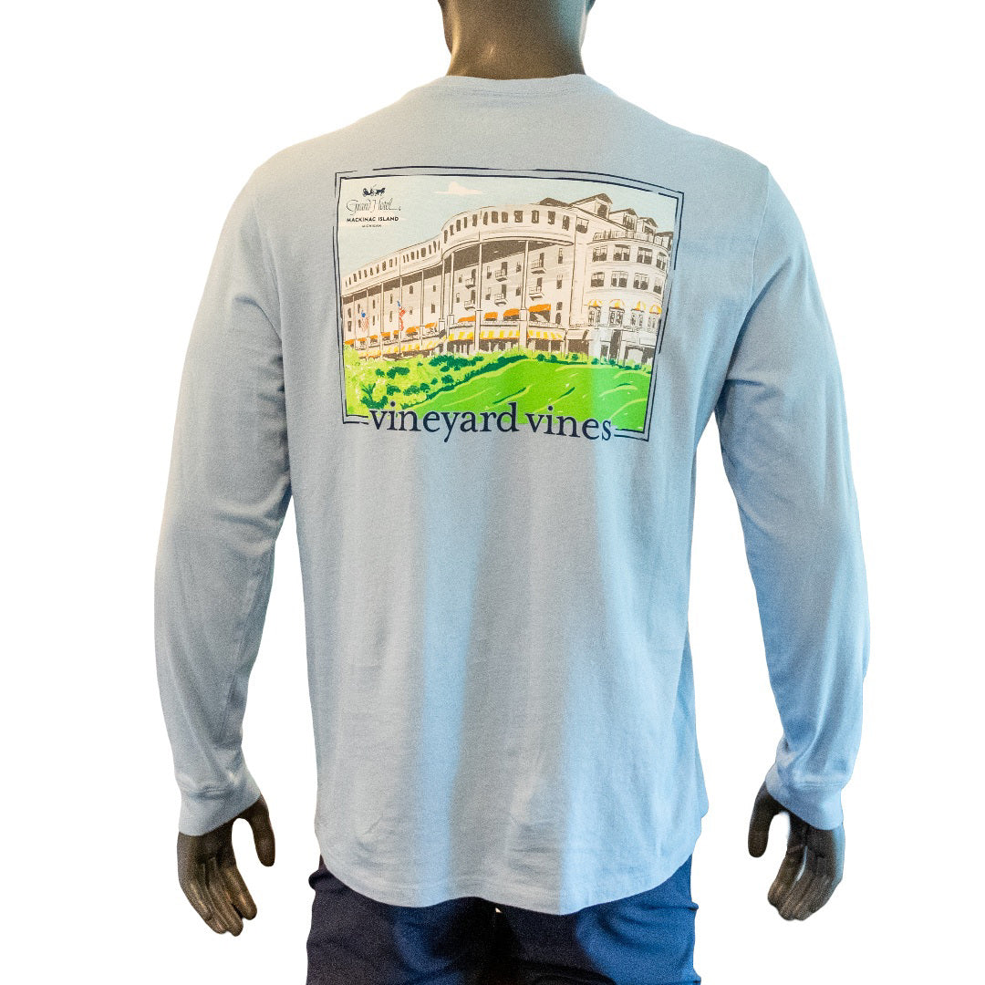 Apparel - Vineyard Vines Grand Hotel Men's Long Sleeve Tee