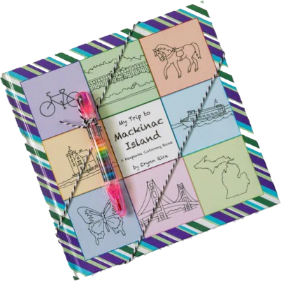 Erynn Rice My Trip to Mackinac Coloring Book