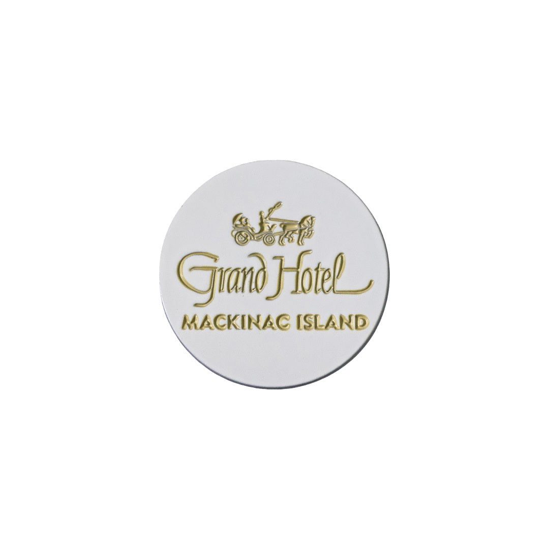 Golf Coin with Ball Marker - Grand Hotel Logo