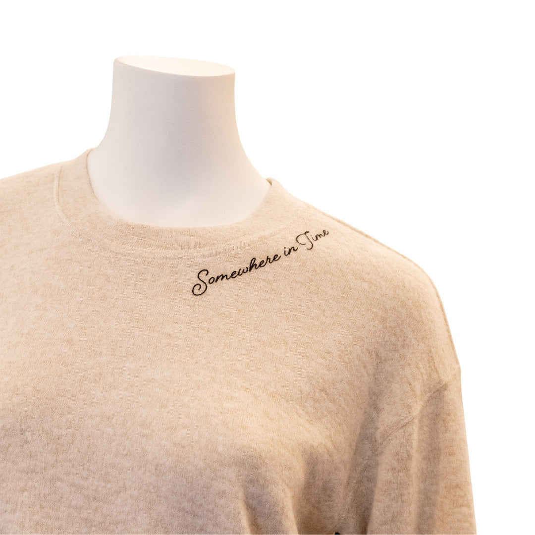 Apparel - Somewhere In Time Luxe Brushed Crew Vanilla Bean