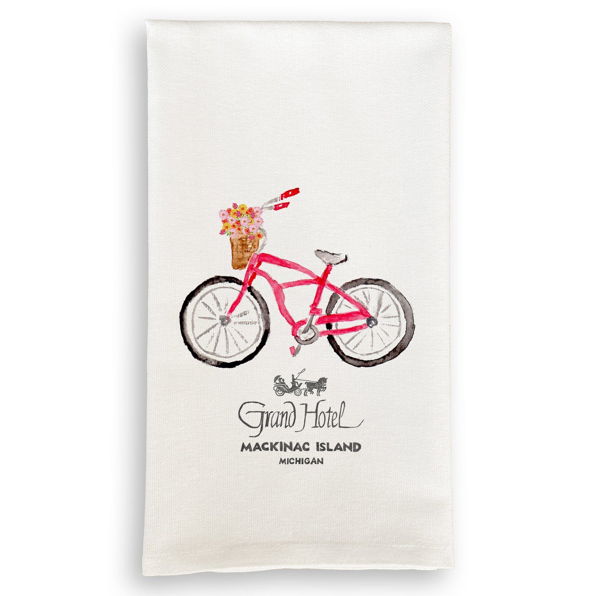 Kitchen Towel - Red Bike