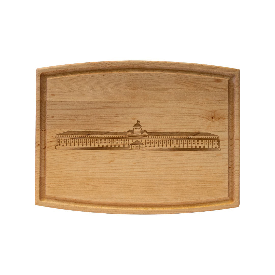 Wood Arched Cutting and Cheeseboard with Hotel