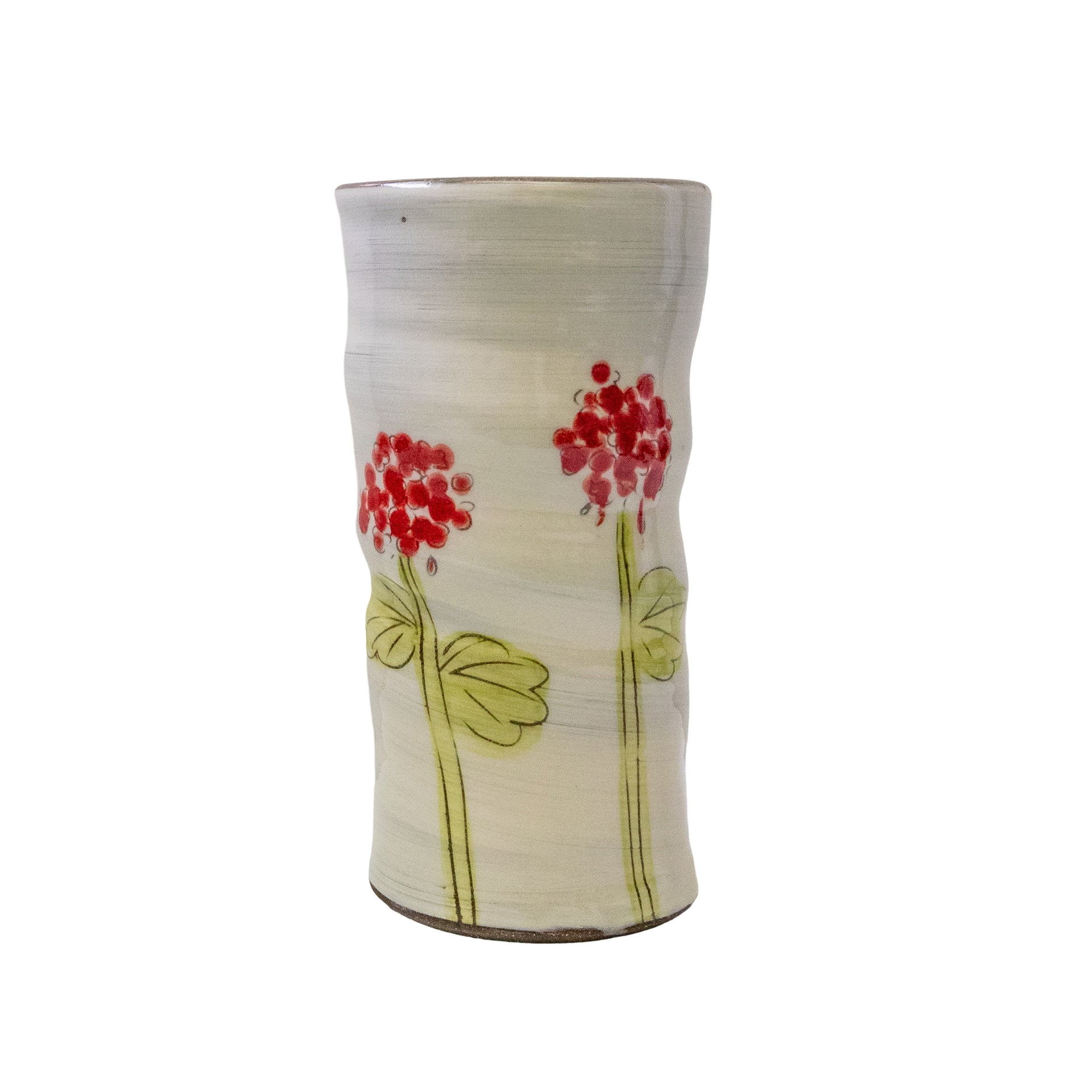 Geranium - Round Vase